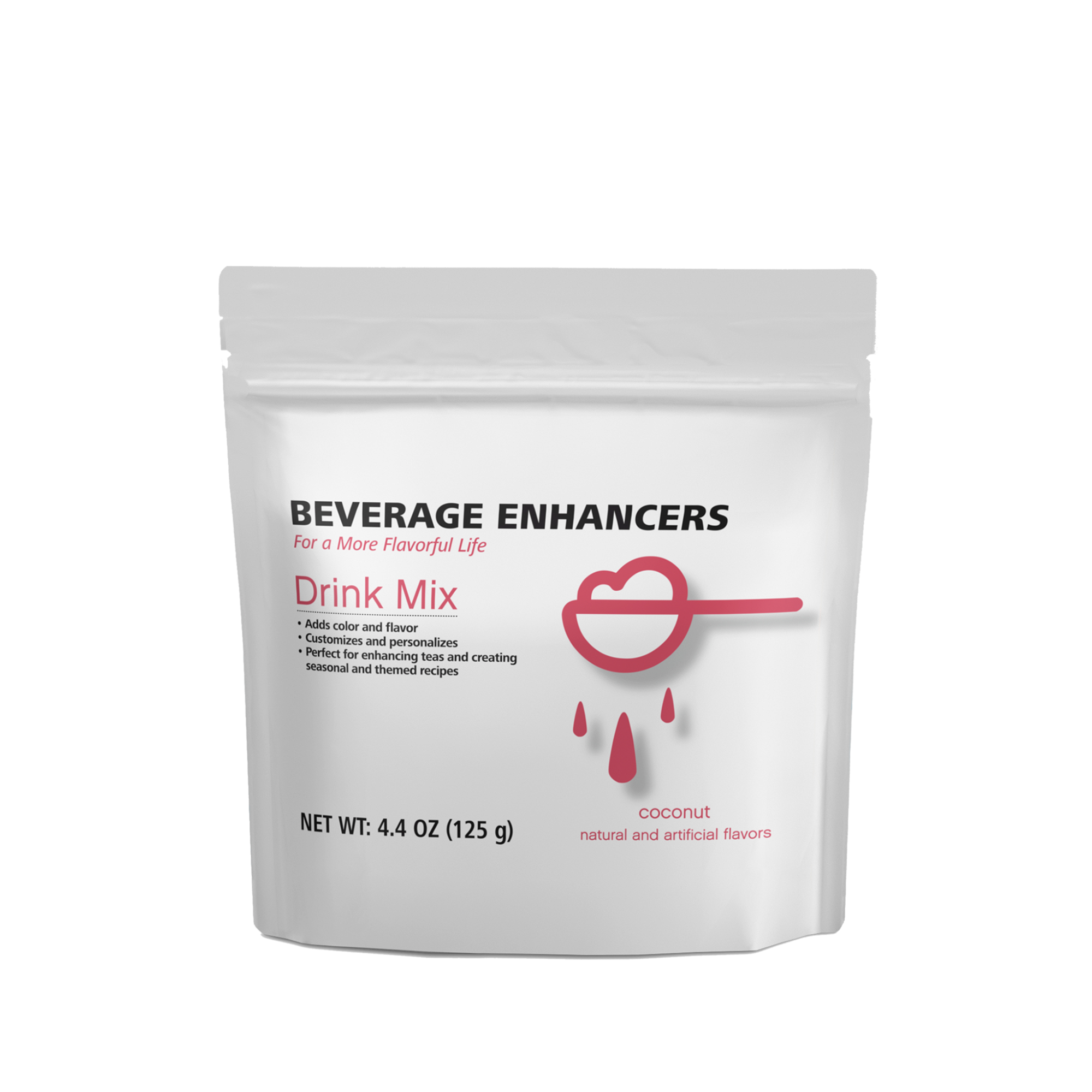 Beverage Enhancers Drink Mix - Coconut, 4.4 oz
